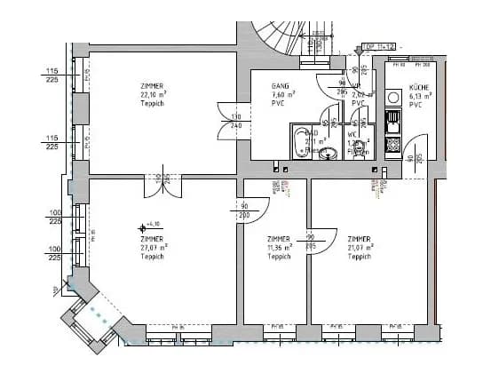 4-Zimmer-Wohnung kaufen in Wien – 110,04 m², € 169.000 – Bild 9 von 10