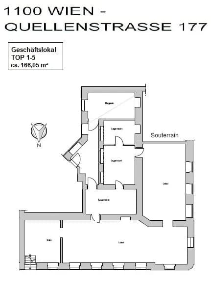 Gewerbeimmobilie kaufen in Wien – 166 m², € 157.000 – Bild 14 von 15
