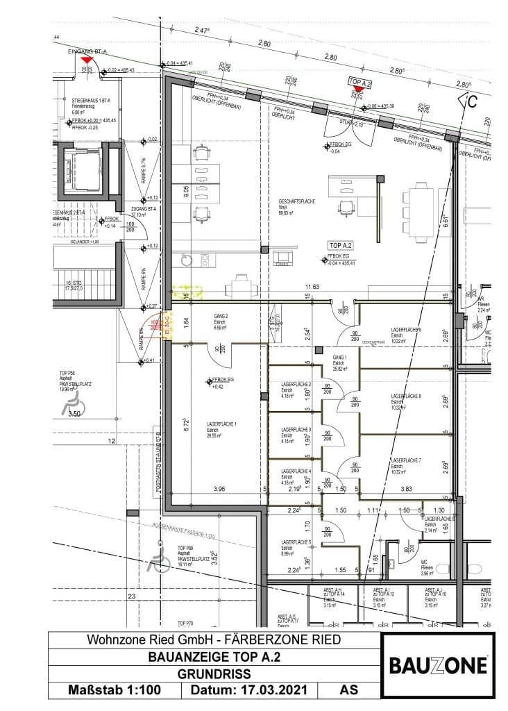 Gewerbeimmobilie kaufen in Ried im Innkreis – 210 m², € 649.700 – Bild 4 von 4