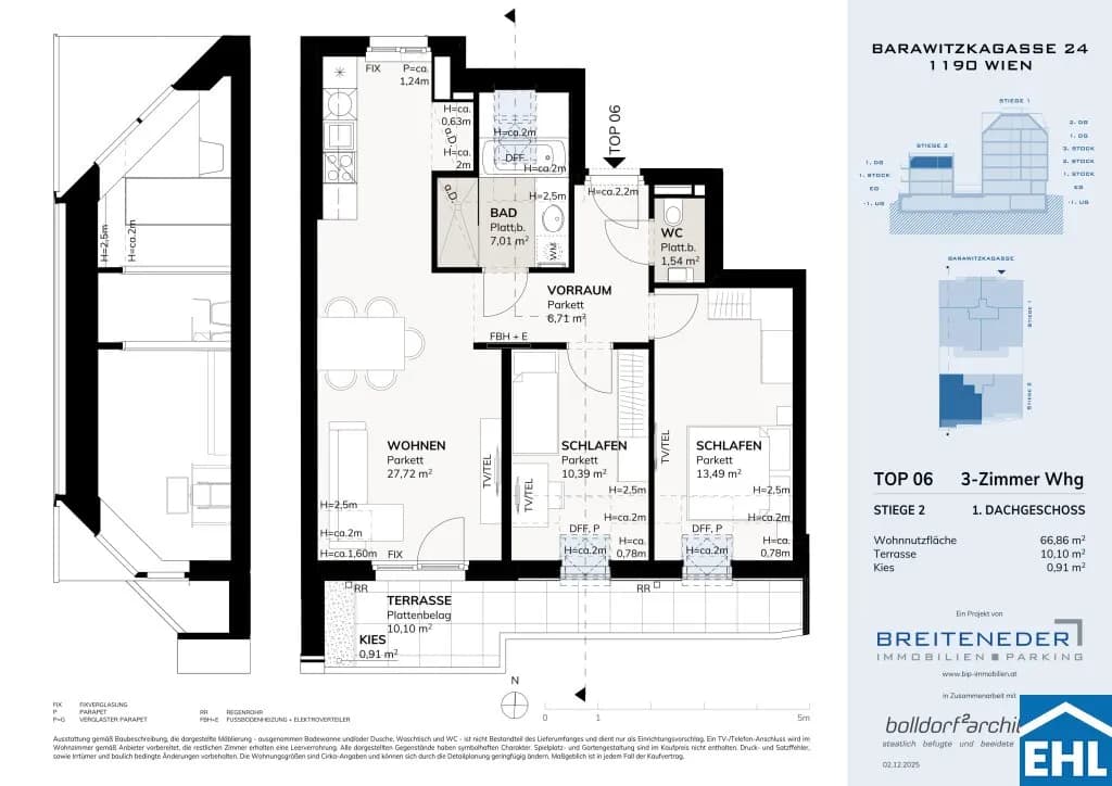Immobilie kaufen in Wien – 66,86 m², € 543.727 – Bild 6 von 6
