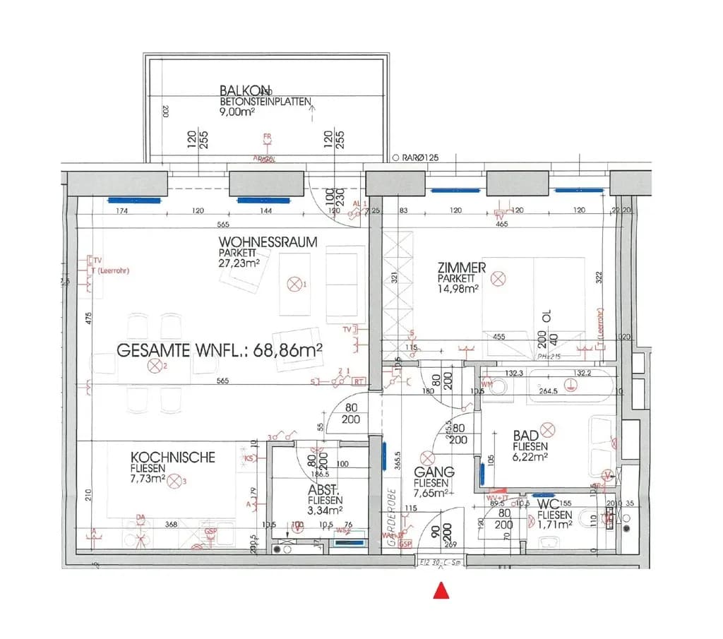 2-Zimmer-Wohnung mieten in Hartberg-Fürstenfeld – 69 m², € 751 – Bild 10 von 10
