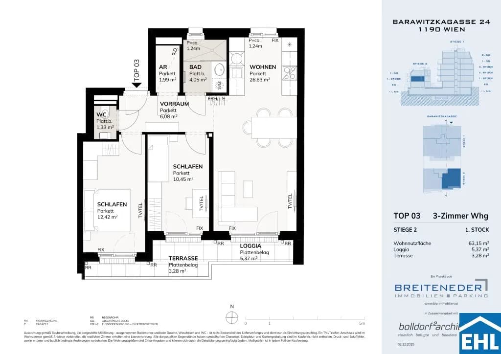 Immobilie kaufen in Wien – 63,15 m², € 507.174 – Bild 6 von 6