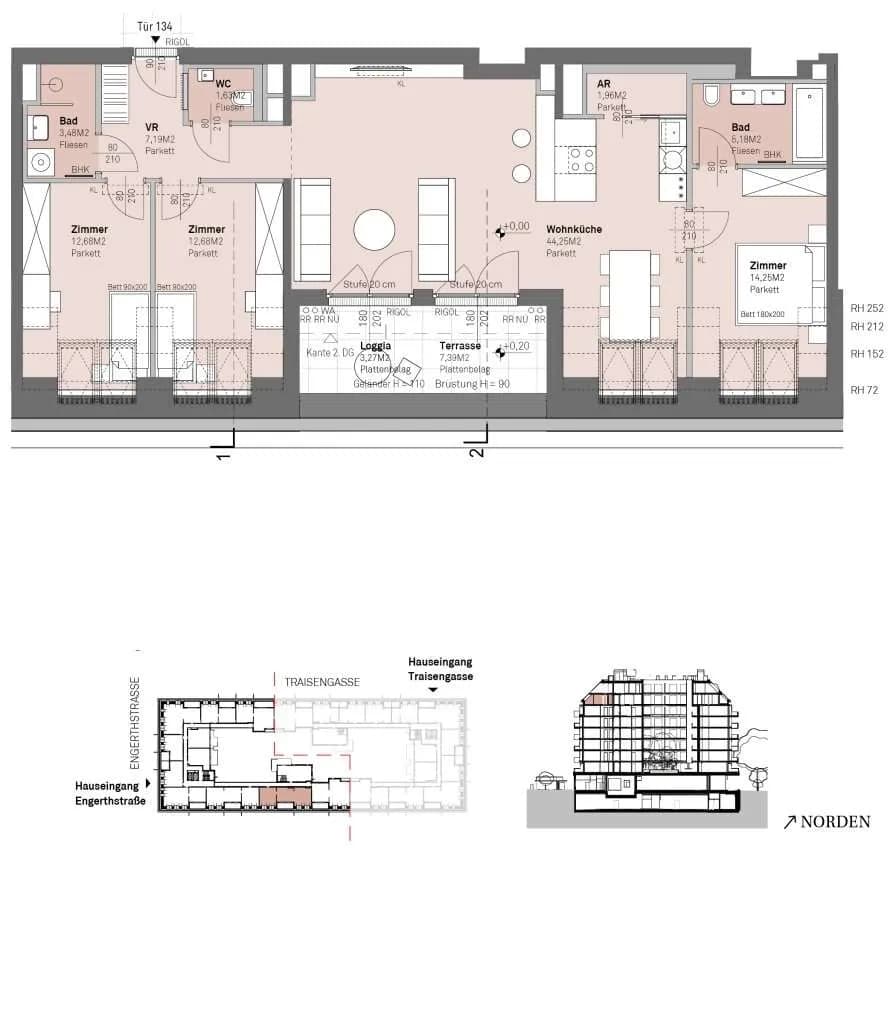 4-Zimmer-Wohnung kaufen in Wien – 102,76 m², € 807.400 – Bild 14 von 14