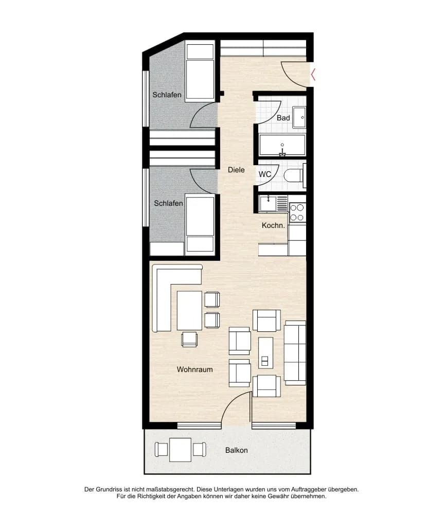 3-Zimmer-Wohnung kaufen in Innsbruck-Land – 75 m², € 595.000 – Bild 8 von 8