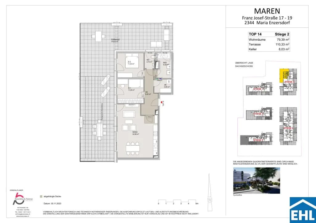 3-Zimmer-Wohnung kaufen in Mödling – 79,39 m², € 659.000 – Bild 16 von 16