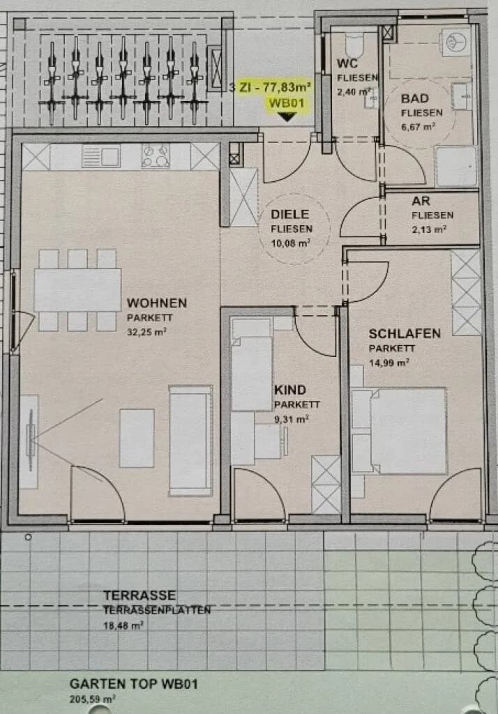 Wohnung mieten in Ried im Innkreis – 78 m², € 1.364 – Bild 15 von 15