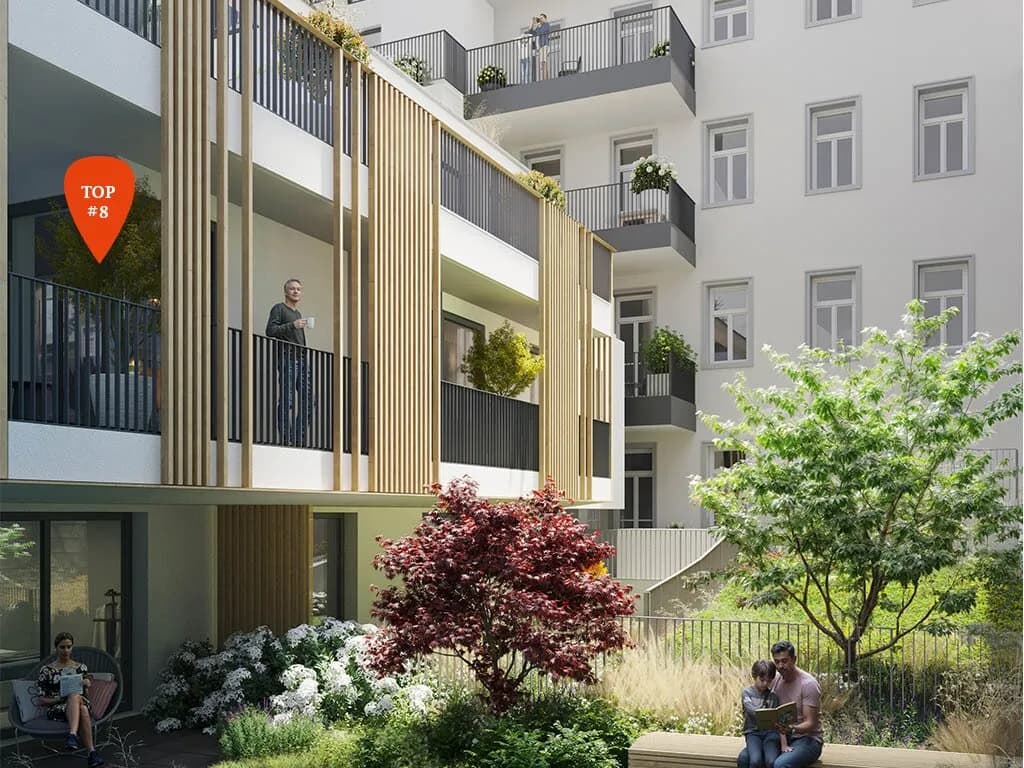 2-Zimmer-Wohnung kaufen in Wien – 56,24 m², € 449.900 – Bild 3 von 12