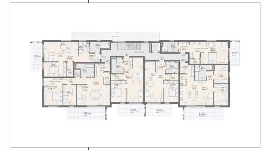 1-Zimmer-Wohnung kaufen in Salzburg-Umgebung – 42,91 m², € 226.800 – Bild 6 von 8