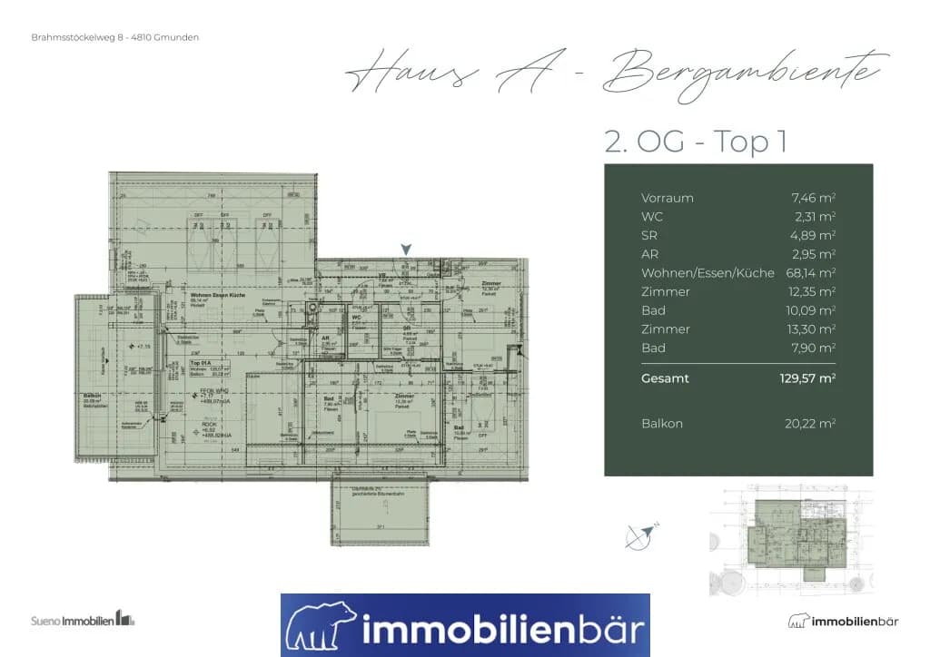 3-Zimmer-Wohnung kaufen in Gmunden – 129,57 m², € 1.062.150 – Bild 10 von 10