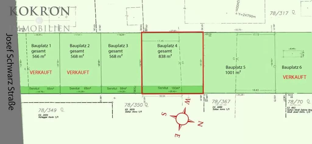 Grundstück kaufen in Gänserndorf – 838 m², € 269.000 – Bild 7 von 7