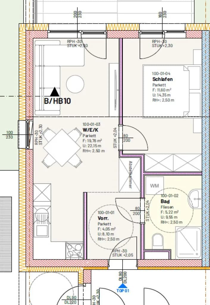 1-Zimmer-Wohnung kaufen in Steyr – 41,34 m², € 203.541 – Bild 20 von 20