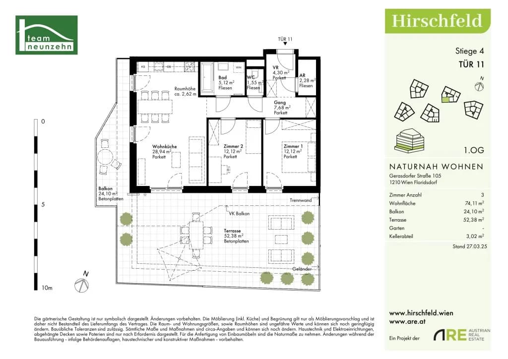 Immobilie kaufen in Wien – 74,11 m², € 436.000 – Bild 31 von 31