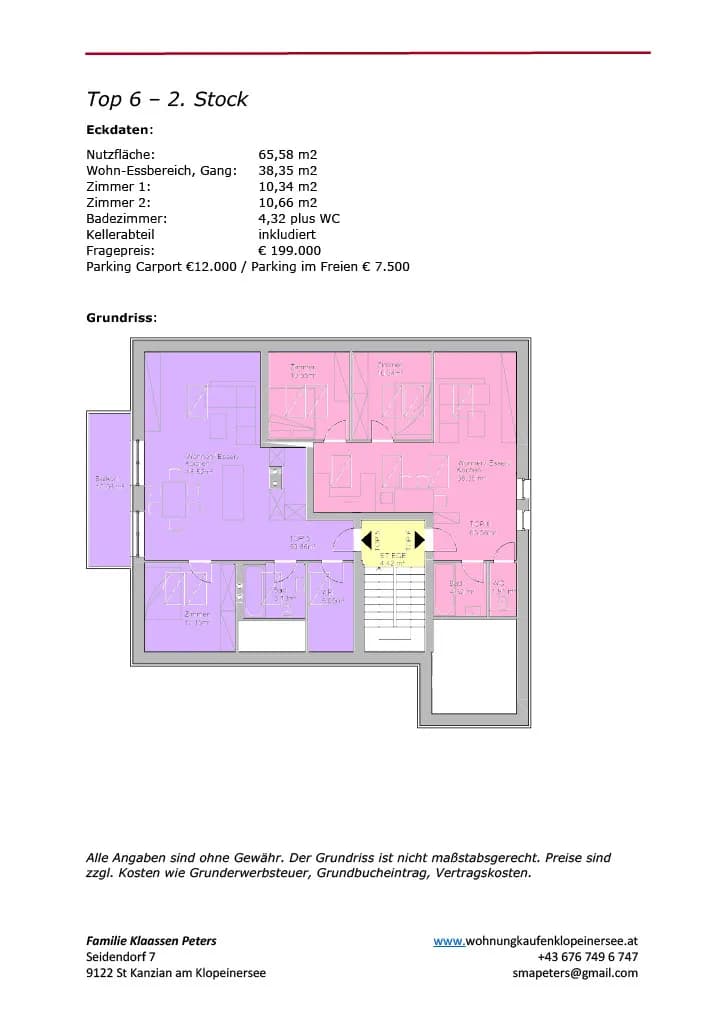 3-Zimmer-Wohnung mieten in Völkermarkt – 65 m², € 1.030 – Bild 11 von 26