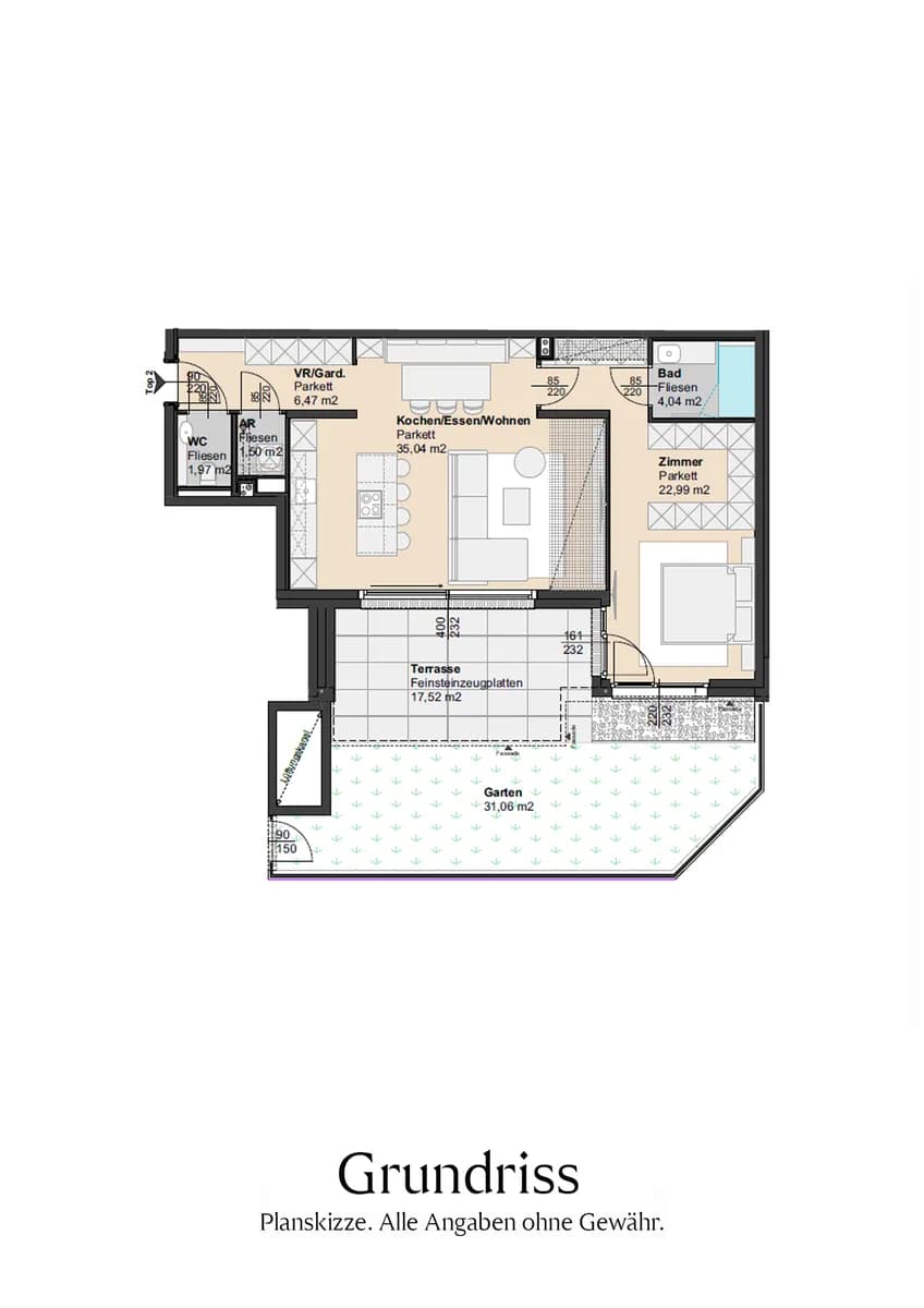 2-Zimmer-Wohnung kaufen in Mödling – 73 m², € 558.500 – Bild 10 von 10