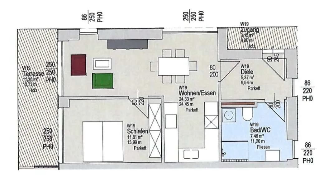 2-Zimmer-Wohnung kaufen in Völkermarkt – 49 m², € 250.000 – Bild 20 von 21