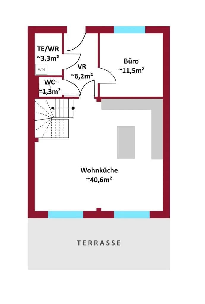 5-Zimmer-Immobilie mieten in Mattersburg – 120 m², € 1.379 – Bild 14 von 15