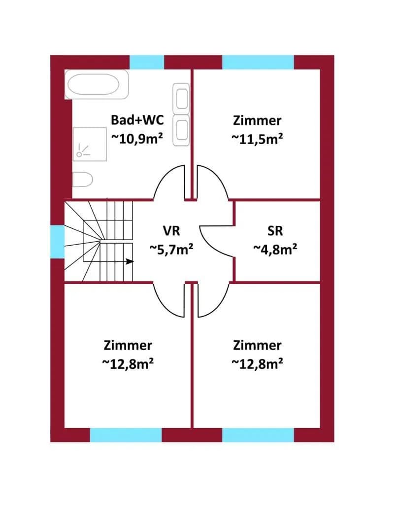 5-Zimmer-Immobilie mieten in Mattersburg – 120 m², € 1.379 – Bild 15 von 15