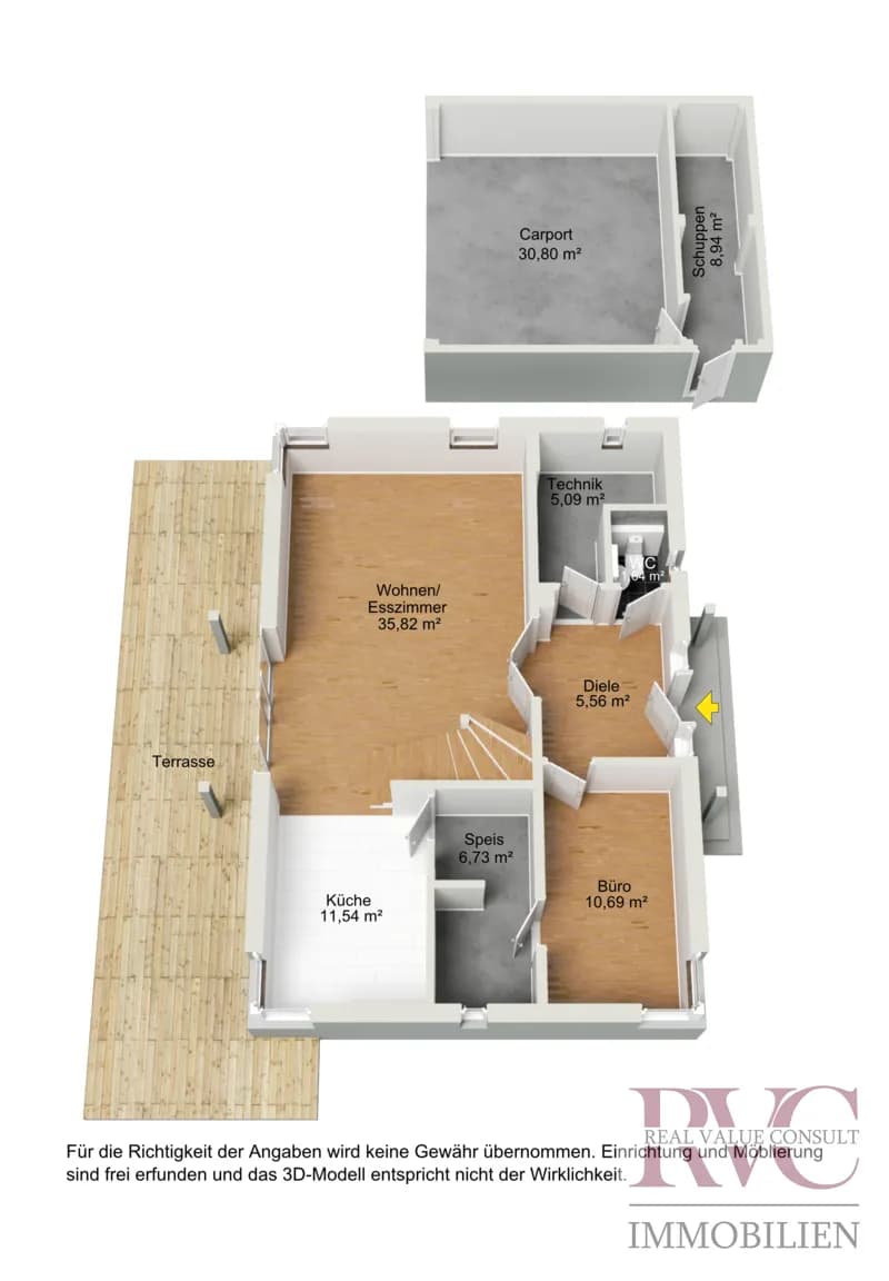 5-Zimmer-Haus kaufen in Vöcklabruck – 158 m², € 898.000 – Bild 6 von 16