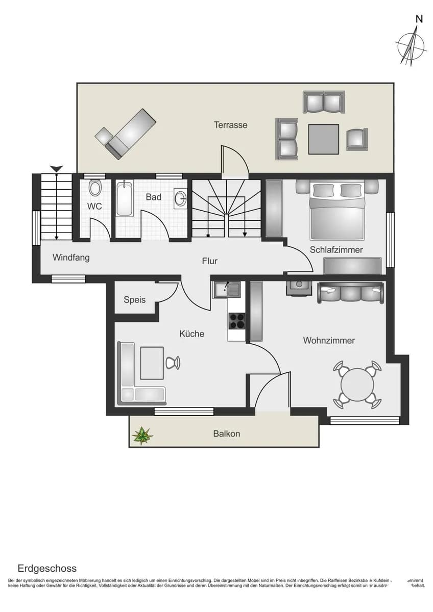 4-Zimmer-Haus kaufen in Kitzbühel – 108 m², € 680.000 – Bild 11 von 13