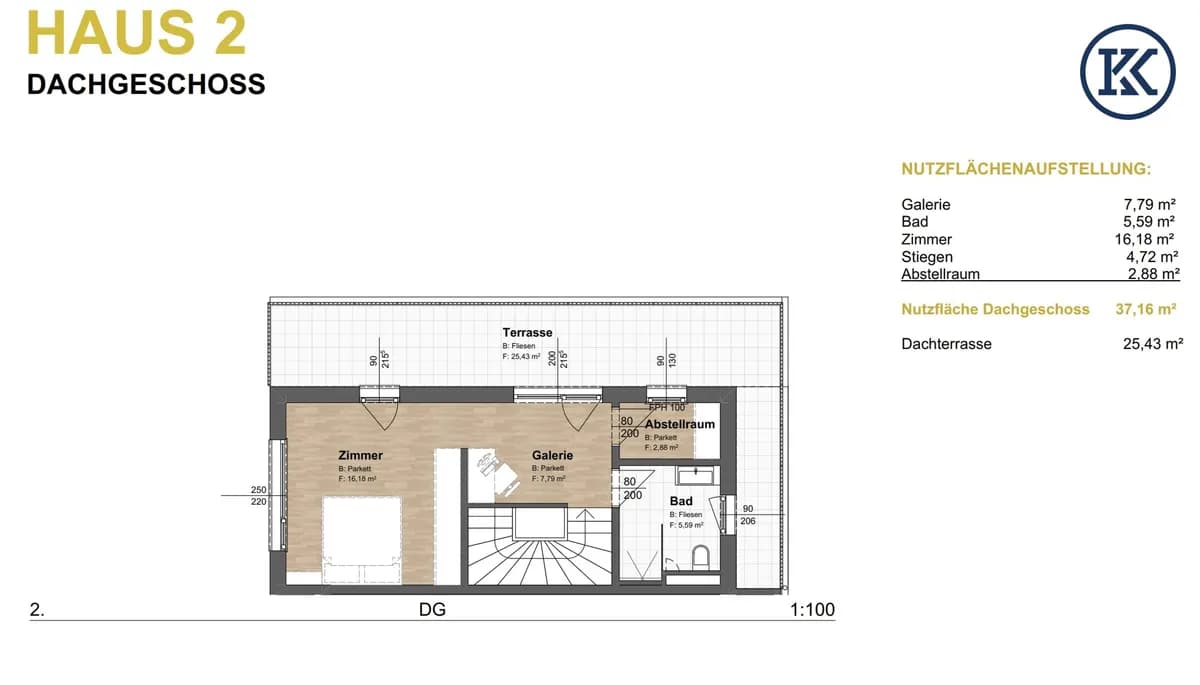5-Zimmer-Haus kaufen in Tulln – 160 m², € 695.000 – Bild 6 von 27