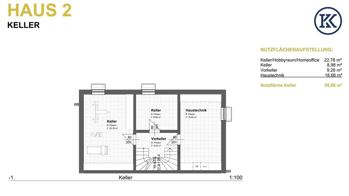 5-Zimmer-Haus kaufen in Tulln – 160 m², € 695.000 – Bild 7 von 27