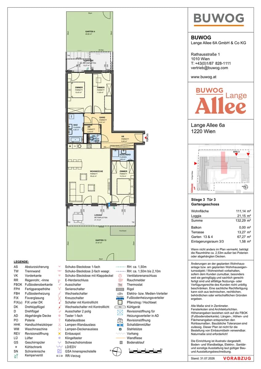 4-Zimmer-Wohnung kaufen in Wien – 111,14 m², € 892.000 – Bild 12 von 12