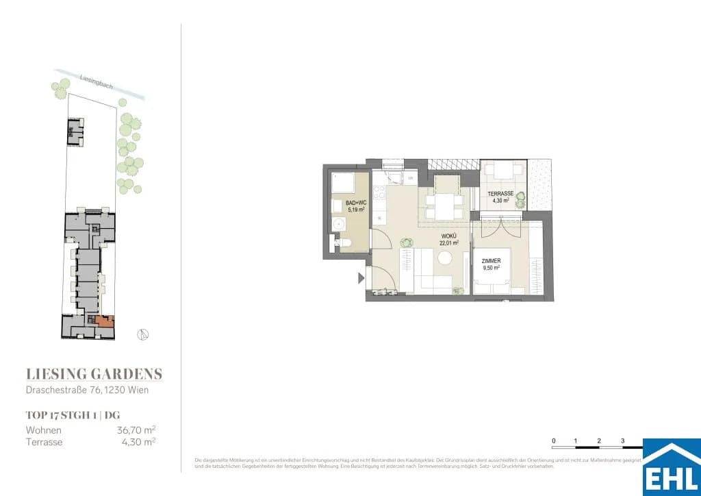2-Zimmer-Wohnung kaufen in Wien – 36,7 m², € 230.000 – Bild 29 von 29