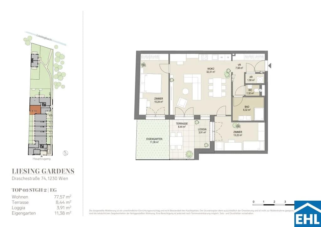 3-Zimmer-Wohnung kaufen in Wien – 77,57 m², € 539.000 – Bild 29 von 29