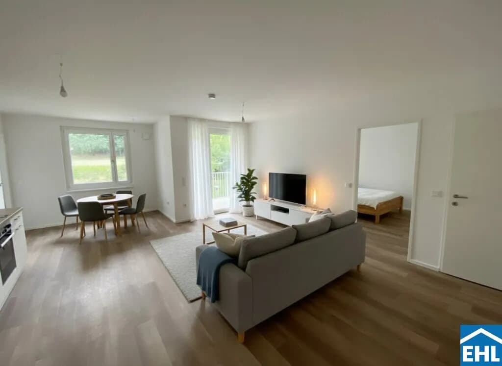 4-Zimmer-Wohnung mieten in Tulln – 97,99 m², € 1.390