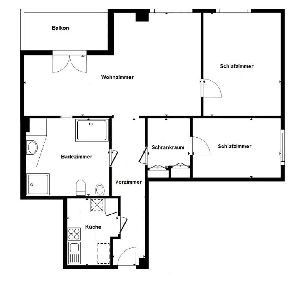 3-Zimmer-Wohnung kaufen in Wien – 83,09 m², € 985.000 – Bild 19 von 19