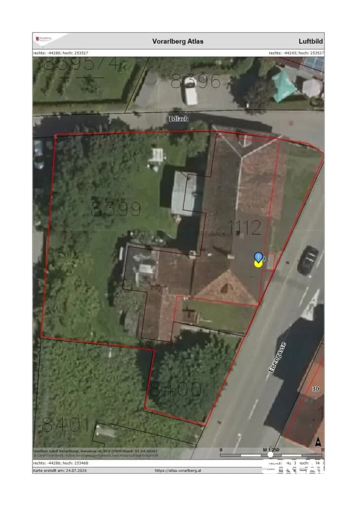 Grundstück kaufen in Dornbirn – 1 201 m² – Bild 5 von 9