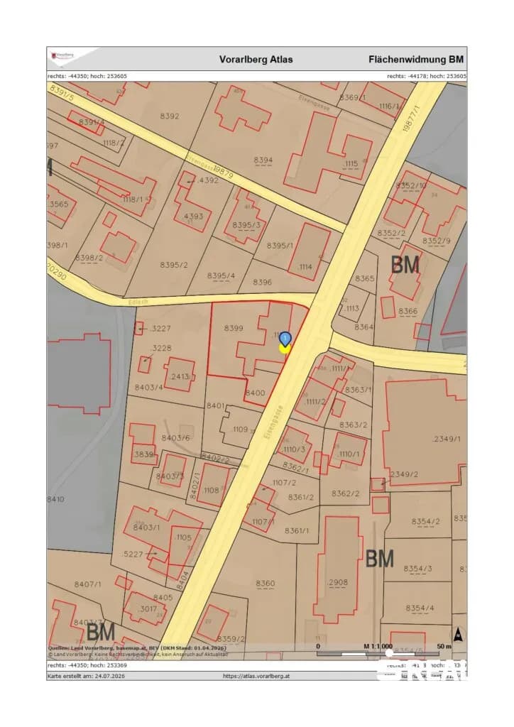 Grundstück kaufen in Dornbirn – 1 201 m² – Bild 6 von 9