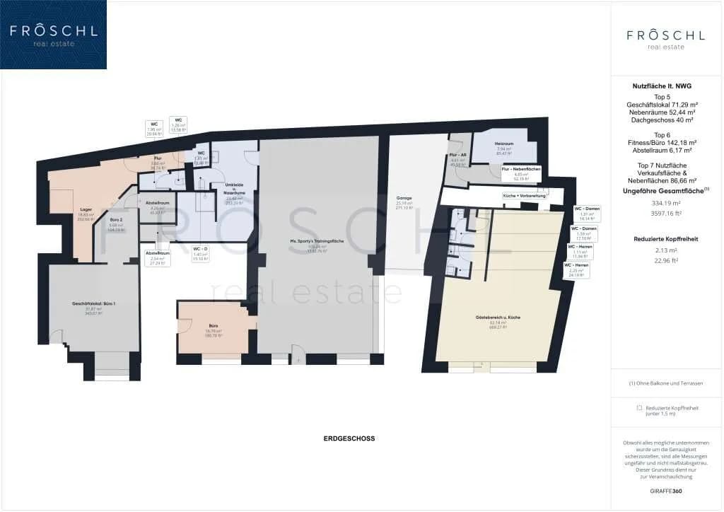 Gewerbeimmobilie mieten in Zwettl – 87 m², € 591 – Bild 10 von 10