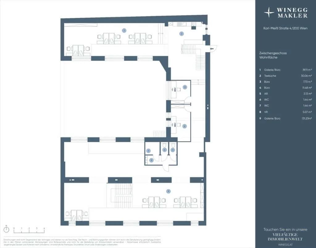 Gewerbeimmobilie mieten in Wien – 528 m², € 12 – Bild 14 von 15