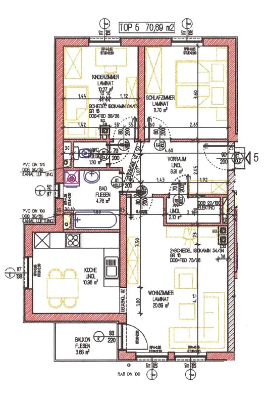 Wohnung mieten in Gmünd – 70,69 m², € 632 – Bild 14 von 14