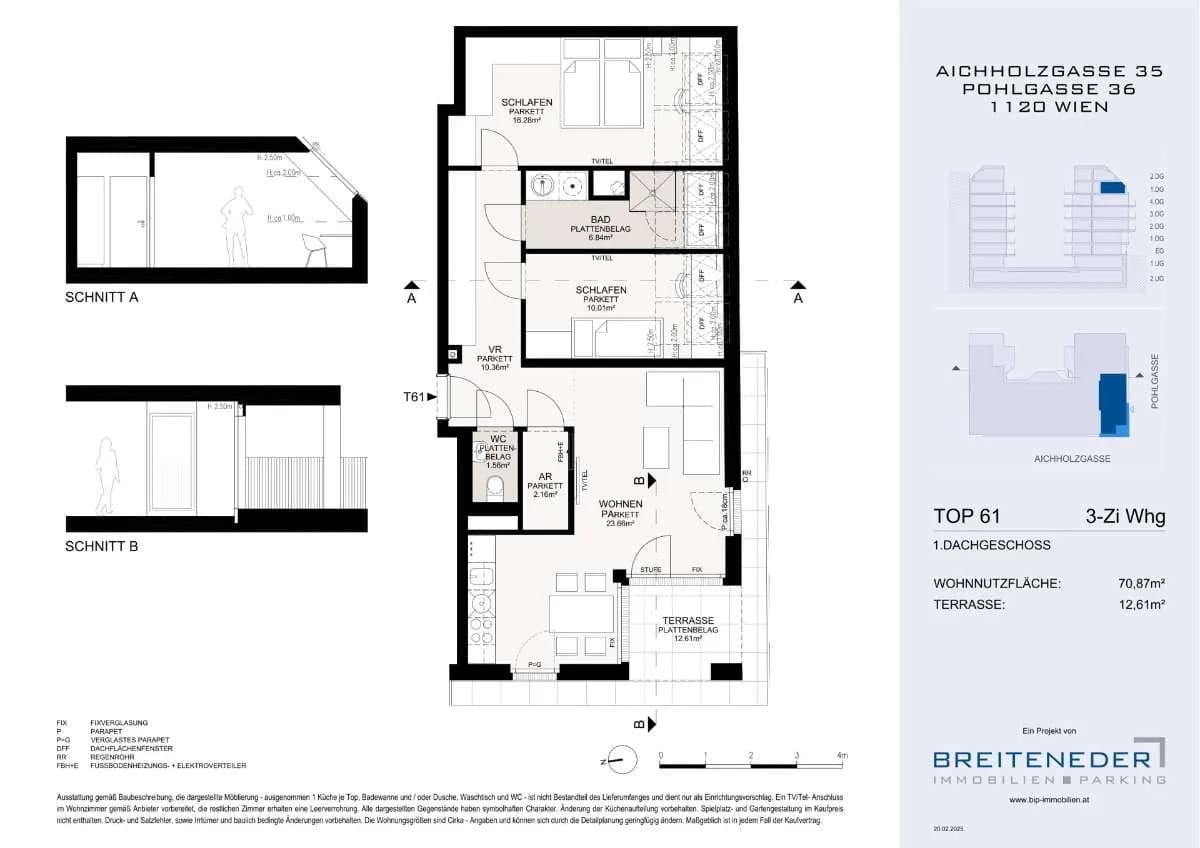 3-Zimmer-Wohnung kaufen in Wien – 70,87 m², € 599.000 – Bild 9 von 10