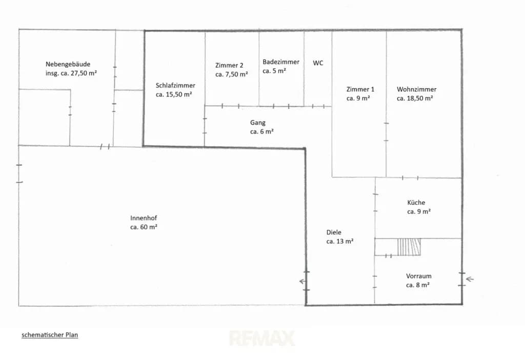 4-Zimmer-Haus kaufen in Hollabrunn – 93 m², € 149.000 – Bild 13 von 13
