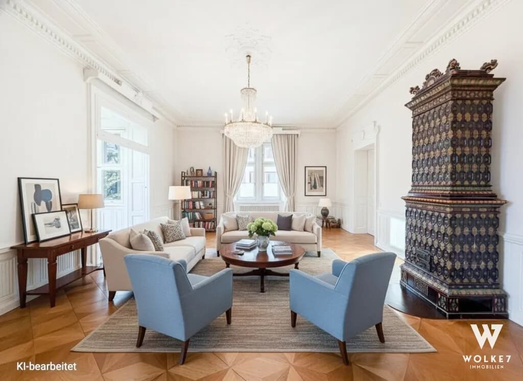 4-Zimmer-Wohnung mieten in Wien – 200 m², € 2.850