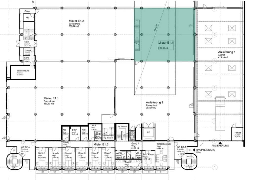 Gewerbeimmobilie mieten in Salzburg Stadt – 2 704 m² – Bild 7 von 12