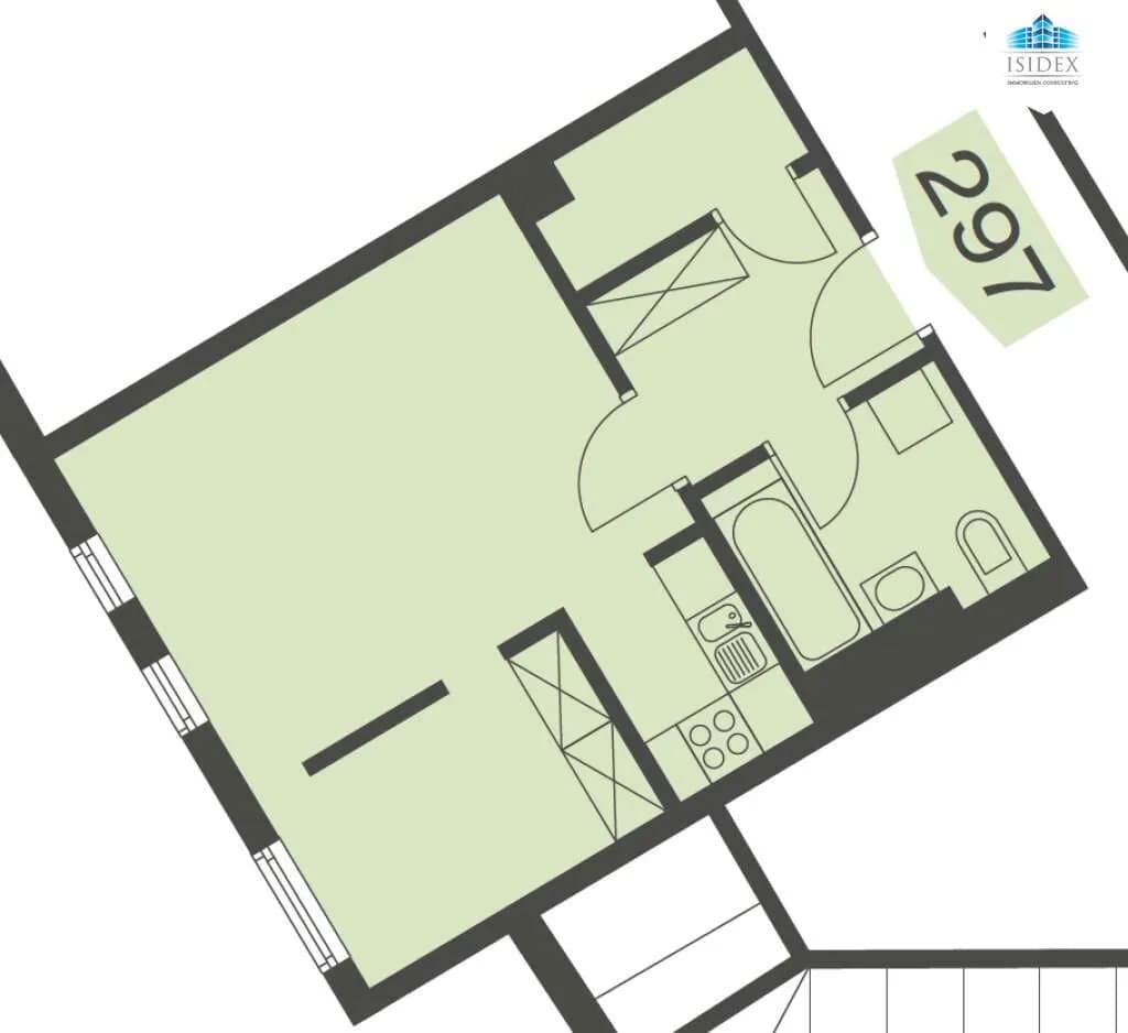 1-Zimmer-Wohnung kaufen in Wien – 42,11 m², € 224.000 – Bild 16 von 17