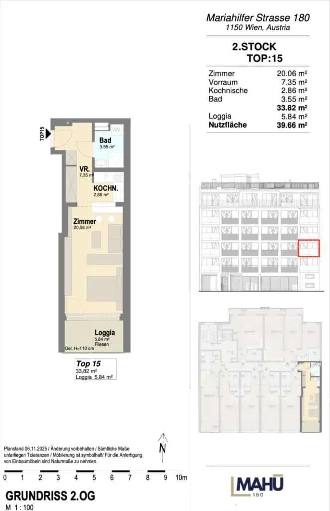 1-Zimmer-Wohnung kaufen in Wien – 34,85 m², € 324.000 – Bild 10 von 10