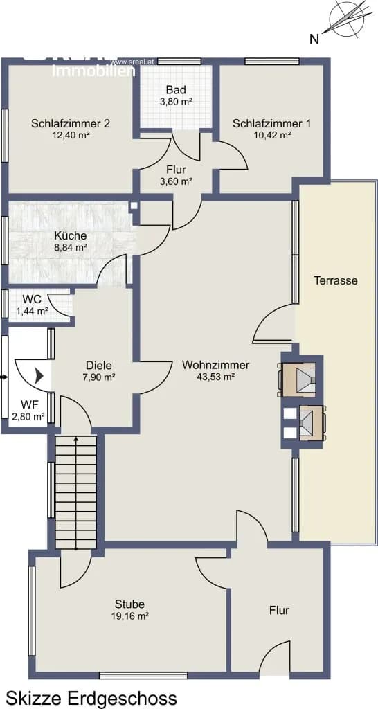 6-Zimmer-Haus kaufen in Amstetten – 167 m², € 475.000 – Bild 18 von 19