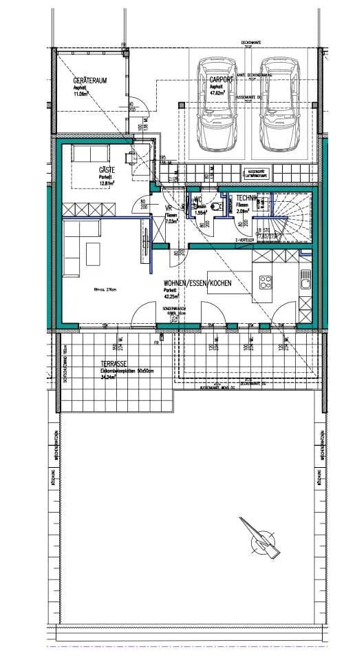 5-Zimmer-Haus kaufen in Villach – 123,7 m², € 525.000 – Bild 12 von 13
