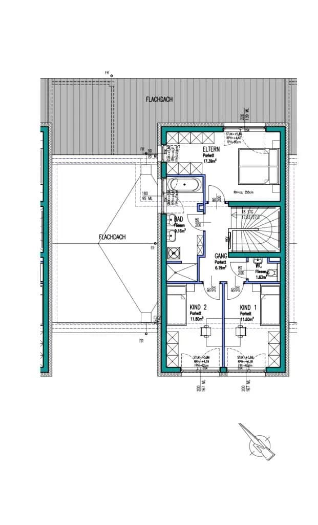 5-Zimmer-Haus kaufen in Villach – 123,7 m², € 525.000 – Bild 13 von 13