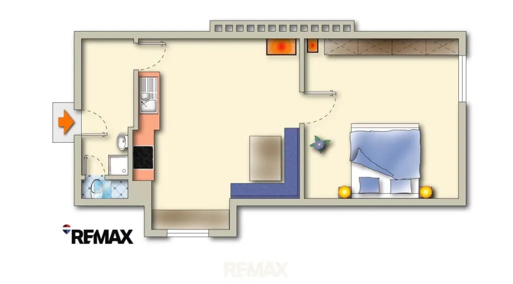 1-Zimmer-Immobilie kaufen in Voitsberg – 38 m², € 45.300 – Bild 5 von 5