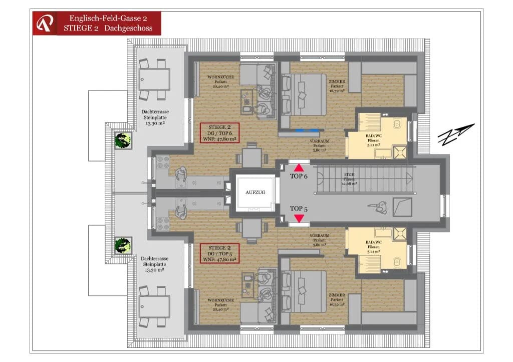 2-Zimmer-Wohnung kaufen in Wien – 47,8 m², € 293.320 – Bild 21 von 21