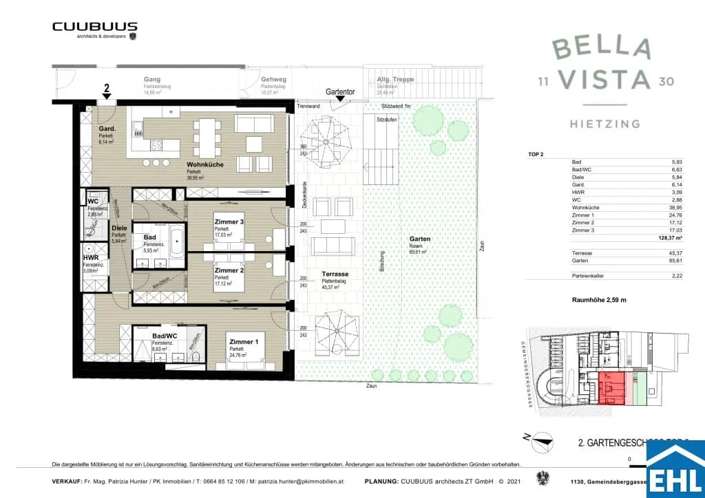 4-Zimmer-Wohnung kaufen in Wien – 128,37 m² – Bild 18 von 18