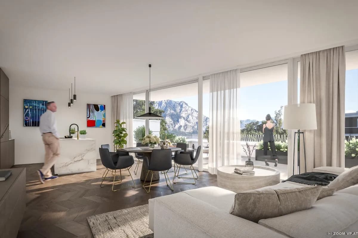 2-Zimmer-Wohnung kaufen in Gmunden – 42,88 m², € 266.710 – Bild 10 von 11