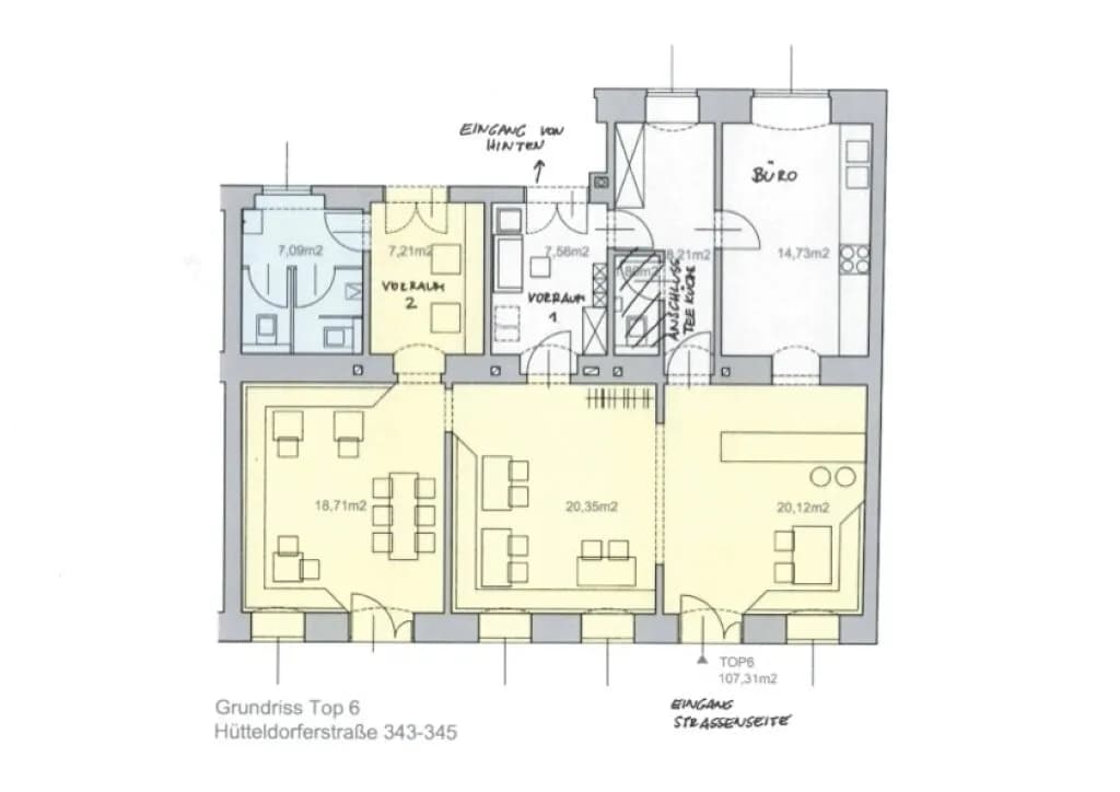 5-Zimmer-Gewerbeimmobilie mieten in Wien – 108 m², € 1.346 – Bild 15 von 16