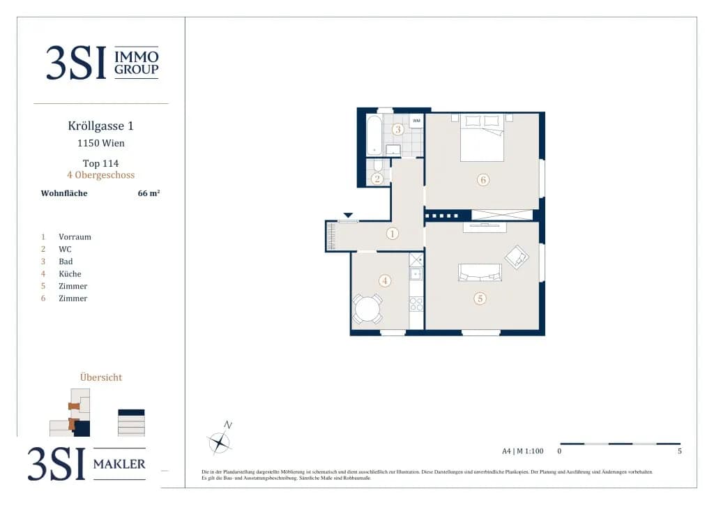 2-Zimmer-Wohnung kaufen in Wien – 66 m², € 275.000 – Bild 15 von 15